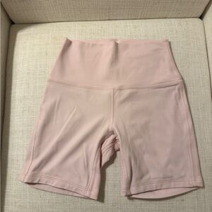 Lululemon 6” Align Shorts. Strawberry Milkshake. Size 4